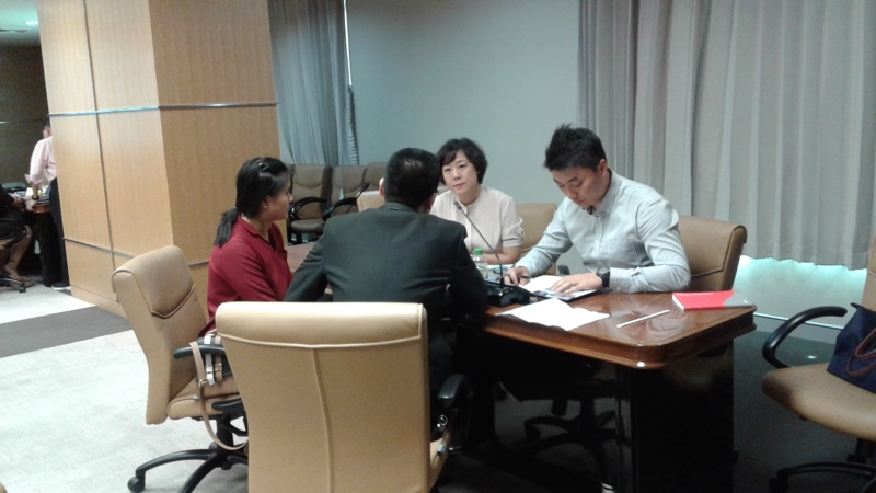 Meeting with 11 Chinese companies