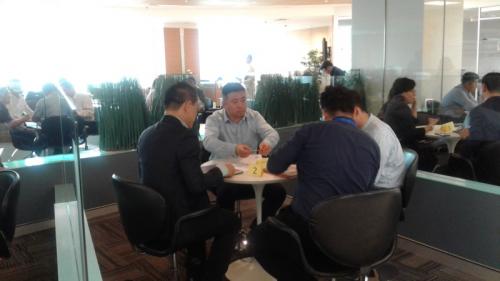 Meeting with 11 Chinese companies