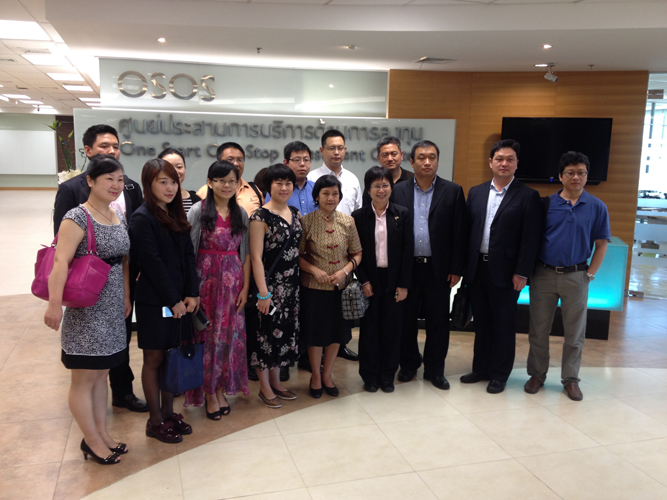 Delegation from Shandong, China
