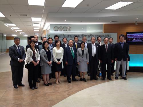 Delegation from Sakaki Investors visit OSOS