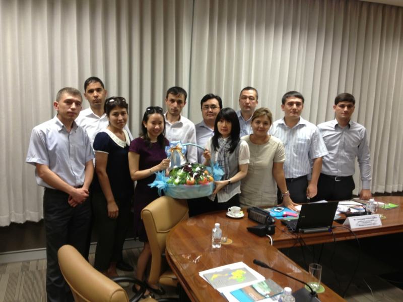 Central Asia Delegation visited OSOS